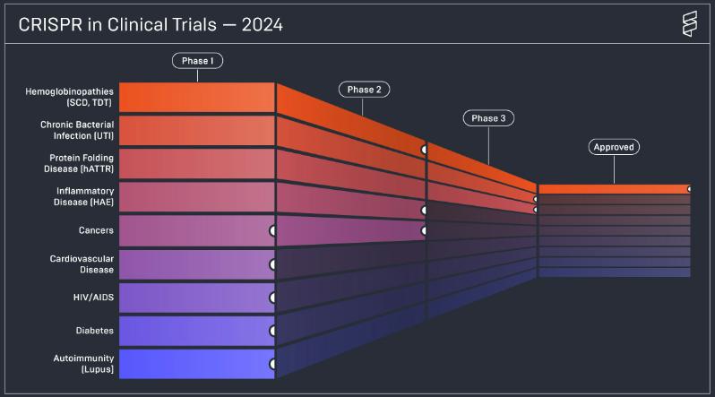 CRISPR in Action From Clinical Trials to Treatments