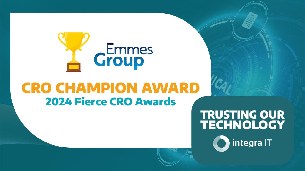Emmes Group FIERCE CRO Champion Award 2024