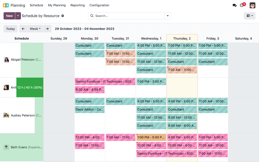 Trial 360 Planning Calendar